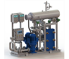 MARINE ETHYLENE GLYCOL HEATING SYSTEM